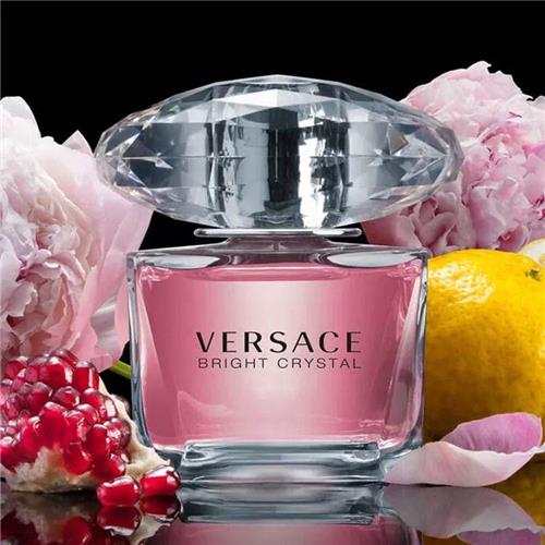 ادکلن ورساچه صورتی-برایت کریستال(Versace Bright Crystal) زنانه 90 میل